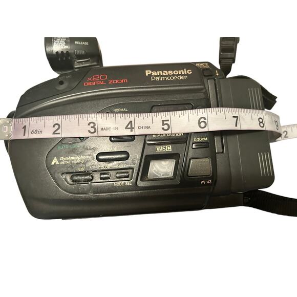 Vintage Panasonic 20X Digital Zoom Camcorder Strap Camera Only - Picture 3 of 4